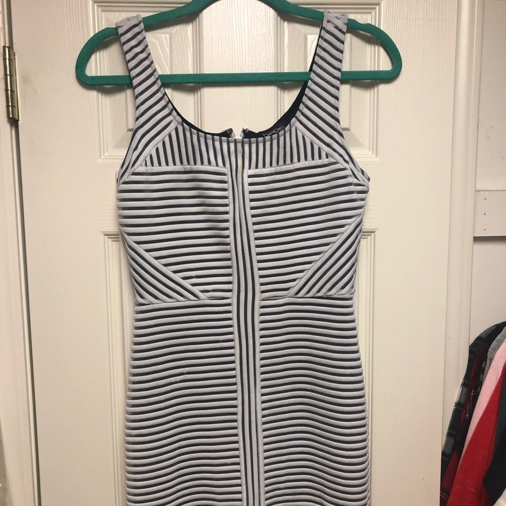 Bebe white dress